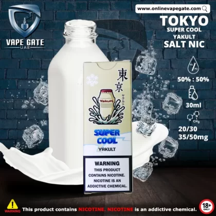 Tokyo Super Cool Yakult Saltnic 30ml - 30 mg - 30 ml
