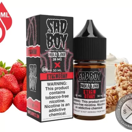 Nola Strawberry by SadBoy Salts 30ml
