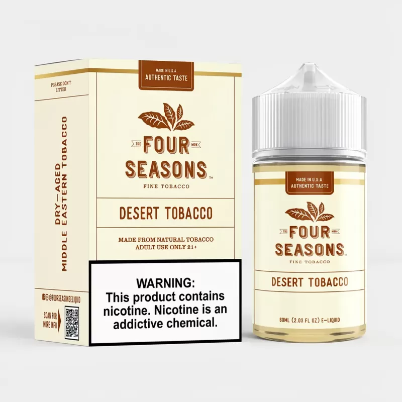 Four Seasons Desert Tobacco 60mL 50VG/50PG E-Liquid