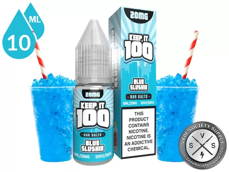 Blue Slushie by Keep It 100 Bar Salt 10ml