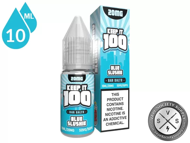 Blue Slushie by Keep It 100 Bar Salt 10ml - Image 3