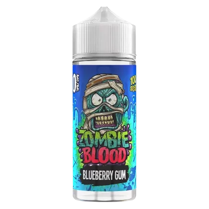 Zombie Blood Blueberry Bubblegum 100ml E-Liquid - Ecigpremium