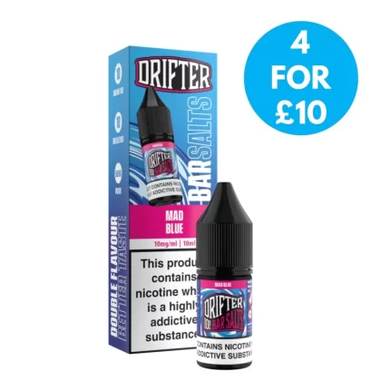 10mg (1%) Drifter Bar Nic Salts - Vape Co
