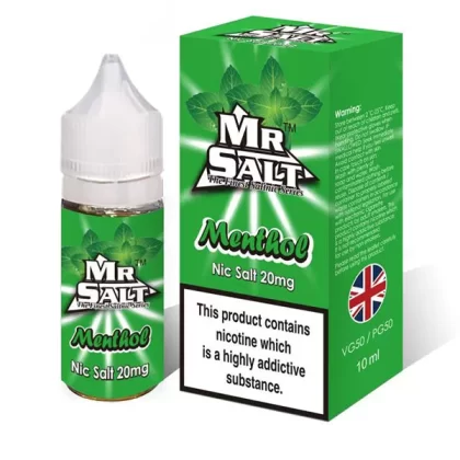 Mr Salt Menthol Nic Salt E-Liquid - 10mg