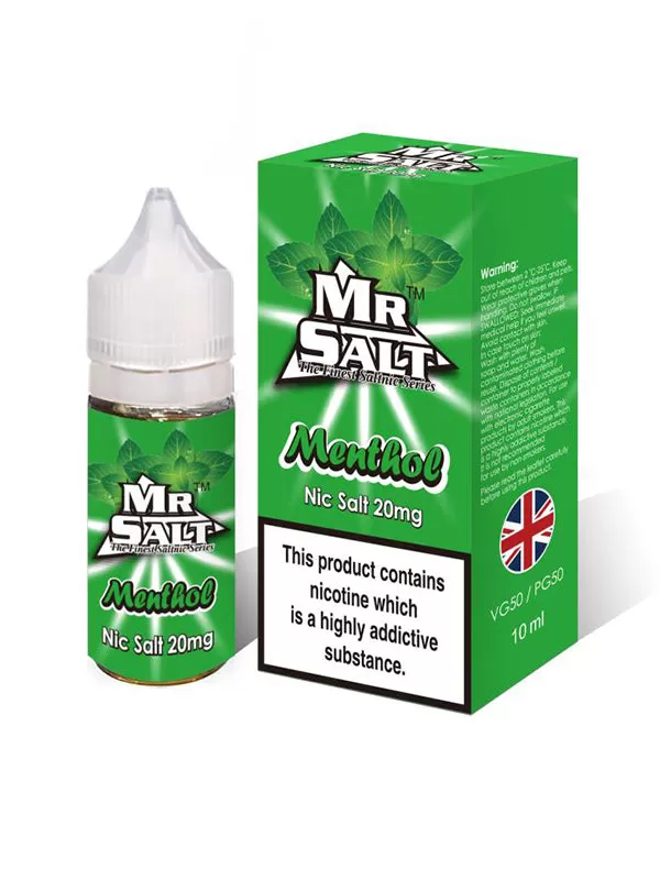 Mr Salt Menthol Nic Salt E-Liquid - 10mg