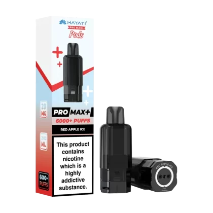 Red Apple Ice Hayati Pro Max+ Refill Pack - 20mg - Vape Product (1EDE76)