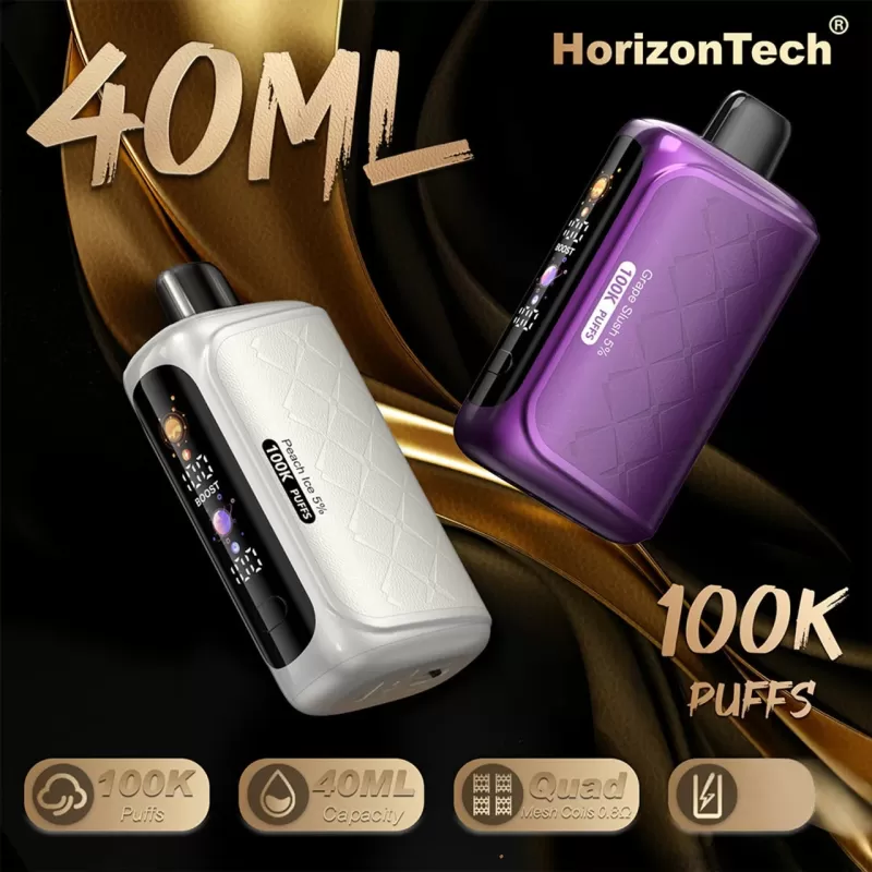 Made in Indonesia | HorizonTech 100K Disposable Device - 100,000 Puffs - Strawberry Slush