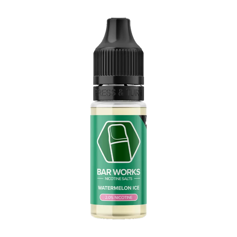 Watermelon Ice Nic Salt by Bar Works - Ecigwizard - Image 2