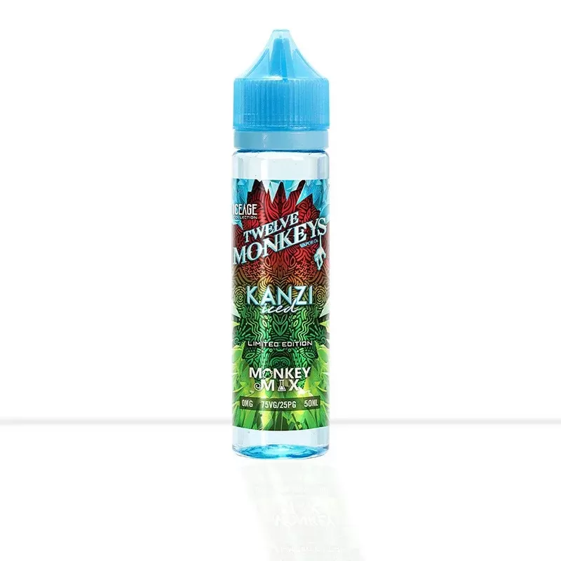 Kanzi Ice Shortfill E Liquid Twelve Monkeys