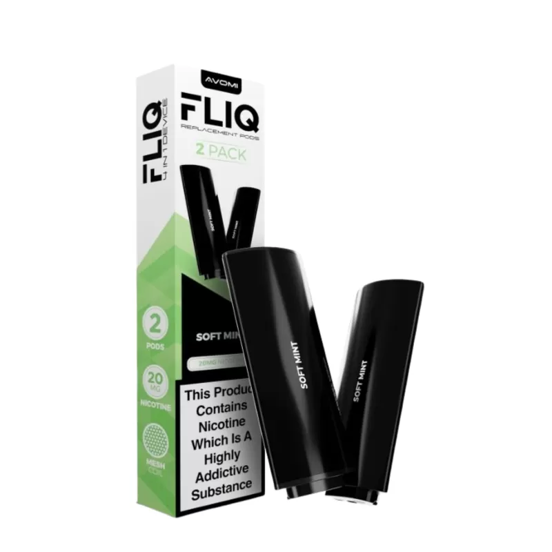 Avomi FLIQ 4-in-1 Prefilled Pods 20mg (2%) - Vape Co - Image 3