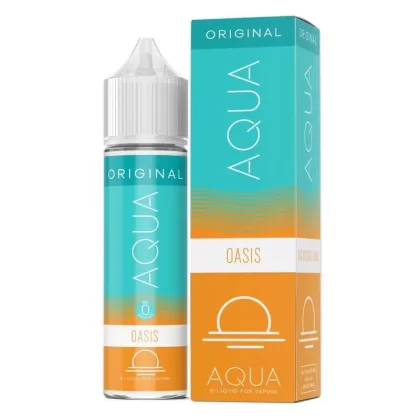 Aqua Original Oasis eJuice - Vape Product; Vape Product, Vape Product (3AEFF6)