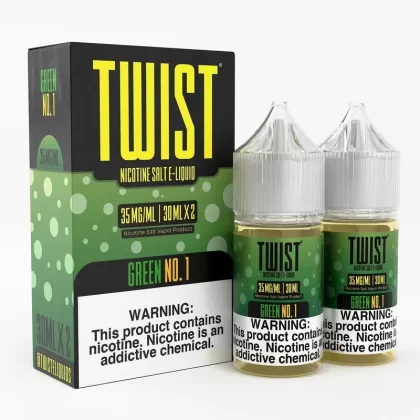 Green No. 1 SALT – Twist E-Liquids – 60mL