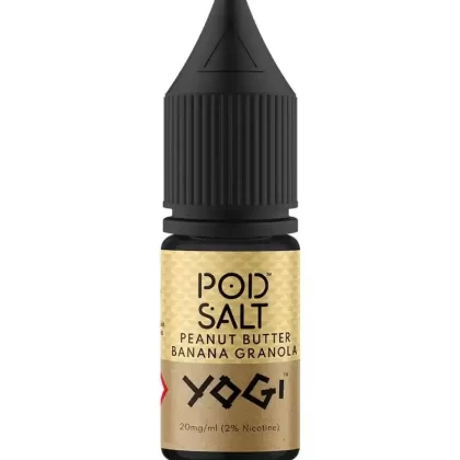 Pod Salt Fusion Yogi Peanut Butter Banana Granola Nic Salt - 20mg