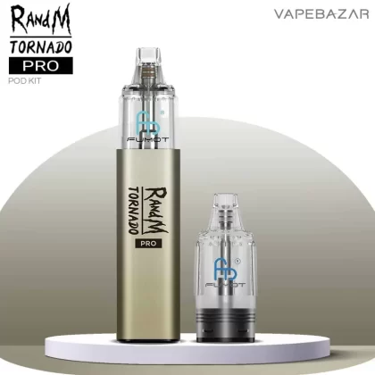 Fumot RandM Tornado Pro – Gunmetal - Pod Kit / Fumot / 600 mAh / 8ml / USB-C