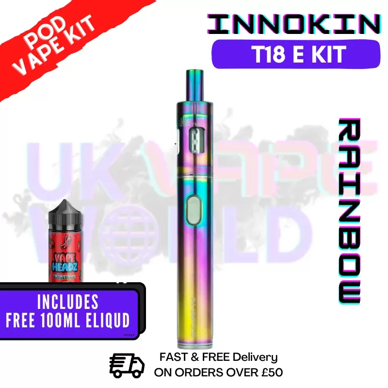 Rainbow Innokin Endura T18E Starter Kit – ONLY £16.99