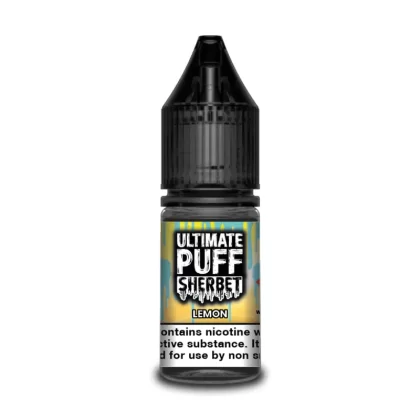 Ultimate Puff Sherbet Lemon 10ml Vape Juice - 10 Pack - Strength 3mg