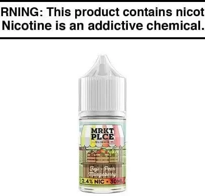 FUJI PEAR MANGOBERRY BY MRKT PLCE SALTS 30ML - Vapejuice