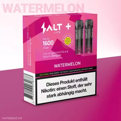 Salt+ Lite Pod – Watermelon (2er Pack) - Wassermelone