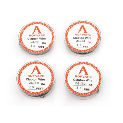 15 Feet Rofvape Clapton Wire TC Mod - 26GA+32GA