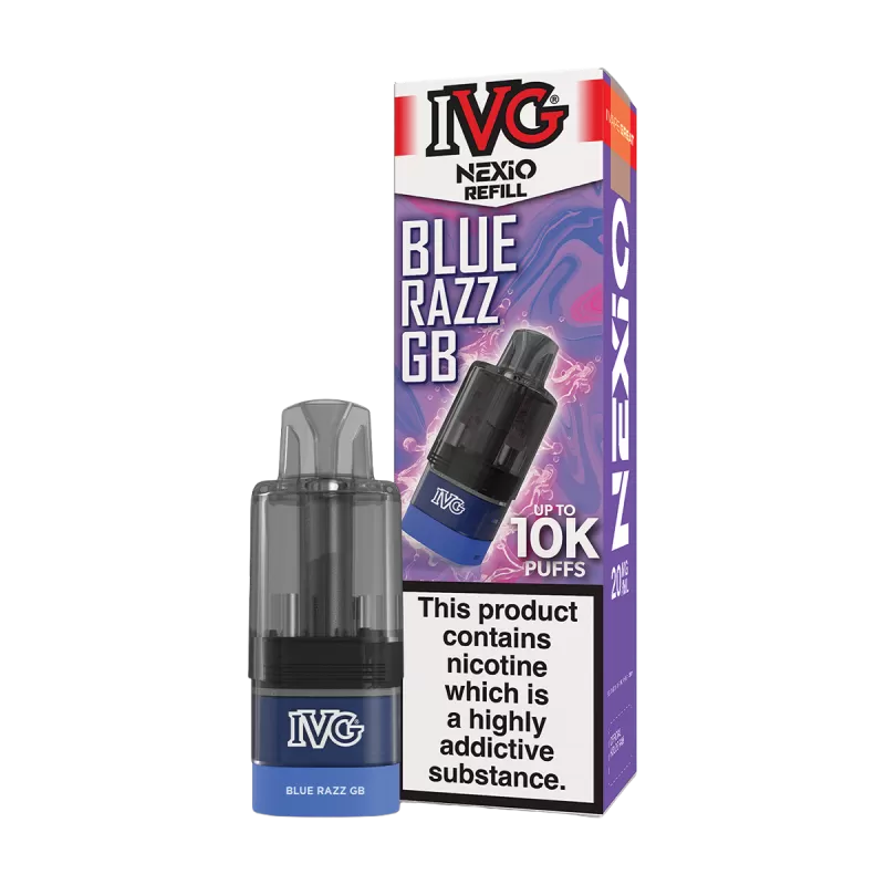 IVG Nexio Refill Pack - Banana Ice - Ecigwizard - Image 2