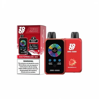 Zooy Zero Adjustable Touchscreen Sub Ohm Vape 45000 Puffs - Bangvapeaustralia