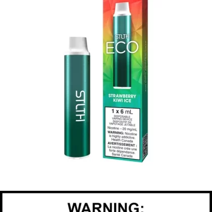 Strawberry Kiwi Ice STLTH Eco Disposable Vape