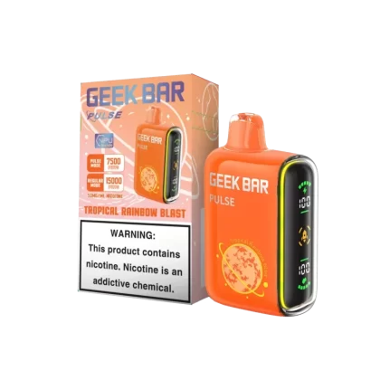 Tropical Rainbow Blast by Geek Bar Pulse 16ml 5% - Eliquidsupply