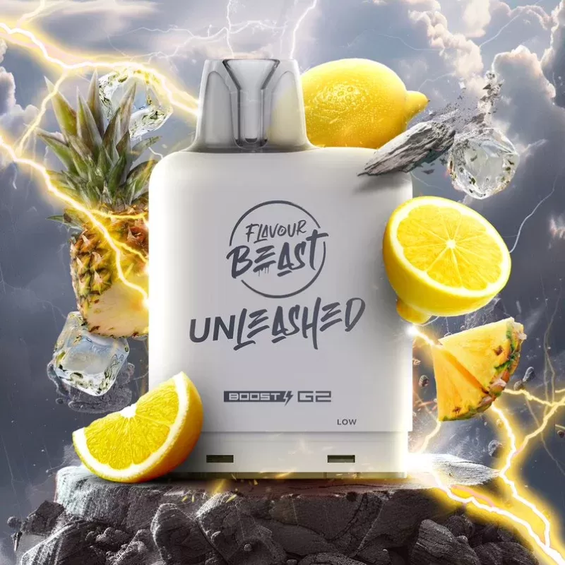 Level X G2 Epic Pineapple Lemon Iced Boost Flavour Beast Pods