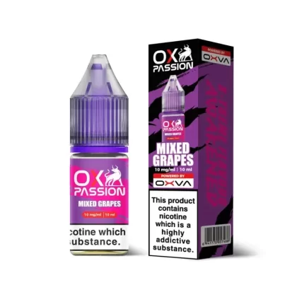 Ox Passion Mixed Grapes Nic Salts By Oxva