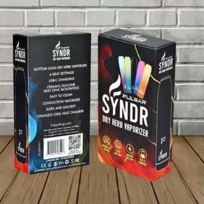 Pulsar SYNDR Dry Herb Vaporizer 880mAh - color#Thermo Magic Missile>Thermo Acid Splash>Thermo Fairy Fire>Thermo Royal Wizard>Black