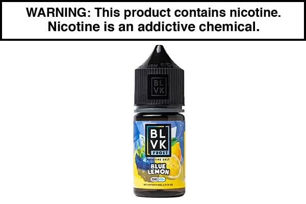 BLUE LEMON ICE BY BLVK FROST SALT 30ML - Vapejuice