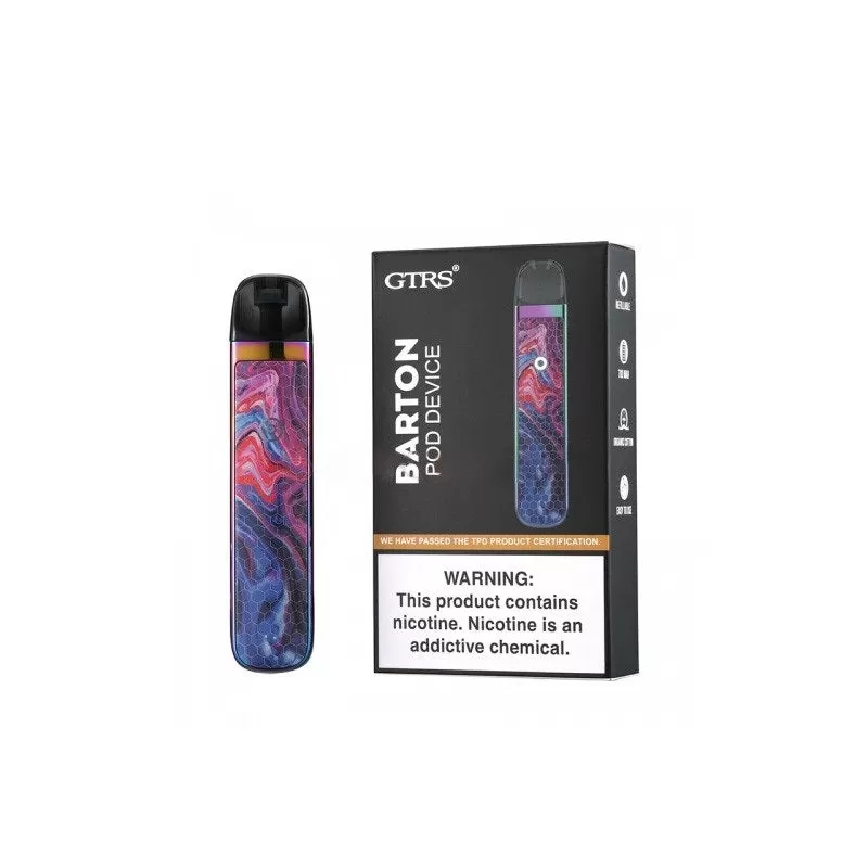 GTRS Barton Pod Kit 700mAh & 2ml - Red - Image 3