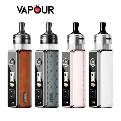 VooPoo Drag S3 Vape Kit - Spray Black, Blue