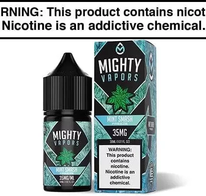 MINT SMASH FREEZE BY MIGHTY VAPORS SALTS 30ML - Vapejuice