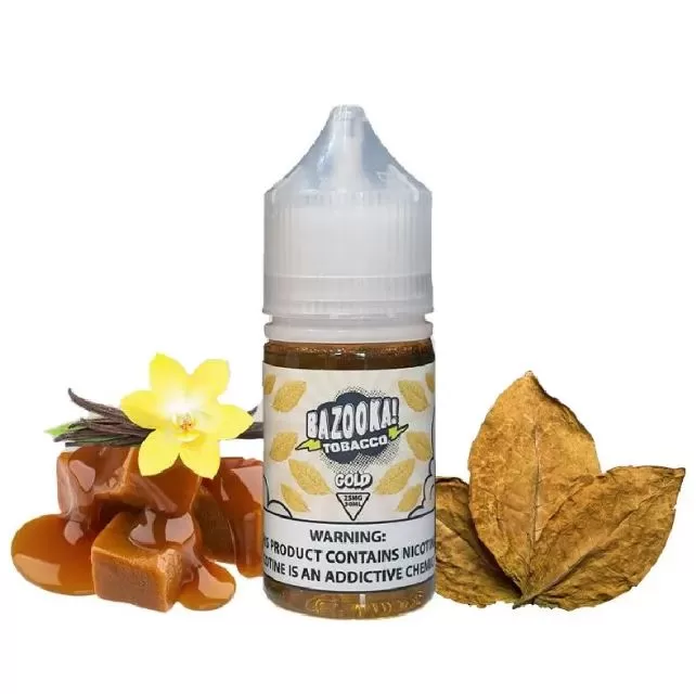Gold 30ml SaltNic by Bazooka - 25 mg / 30 ml