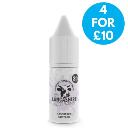 10mg Lancashire Creamery 10ml Nic Salts (50VG/50PG) - Vape Co