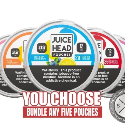 [5-Pack] JUICE HEAD POUCHES
