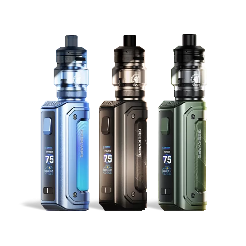 Geekvape Aegis Mini 5 Kit - Aqua Blue, Black (F596B5)