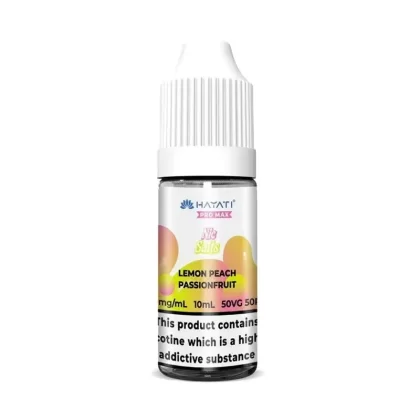 Lemon Peach Pasion Fruit Hayati Pro Max 10ml Nic Salts E Liquid