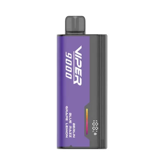 RUFPUF Viper 9000 Disposable – Berlin Blue Razz Grape Lemon