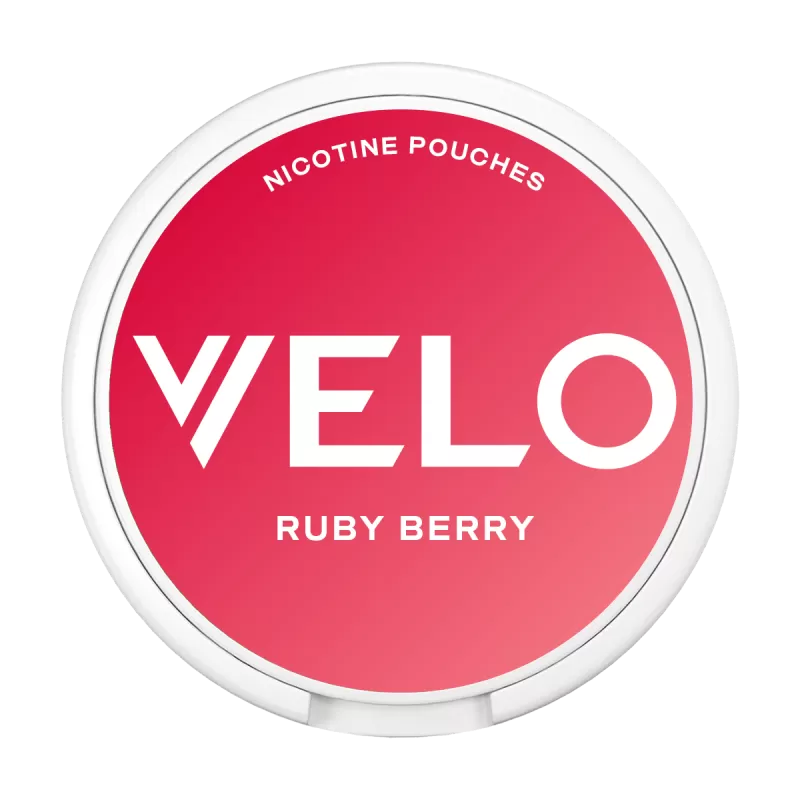 Ruby Berry Velo Nicotine Pouches - Vapeshop Co