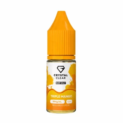 Crystal Clear Bar Salts Triple Mango Nic Salt - 10mg