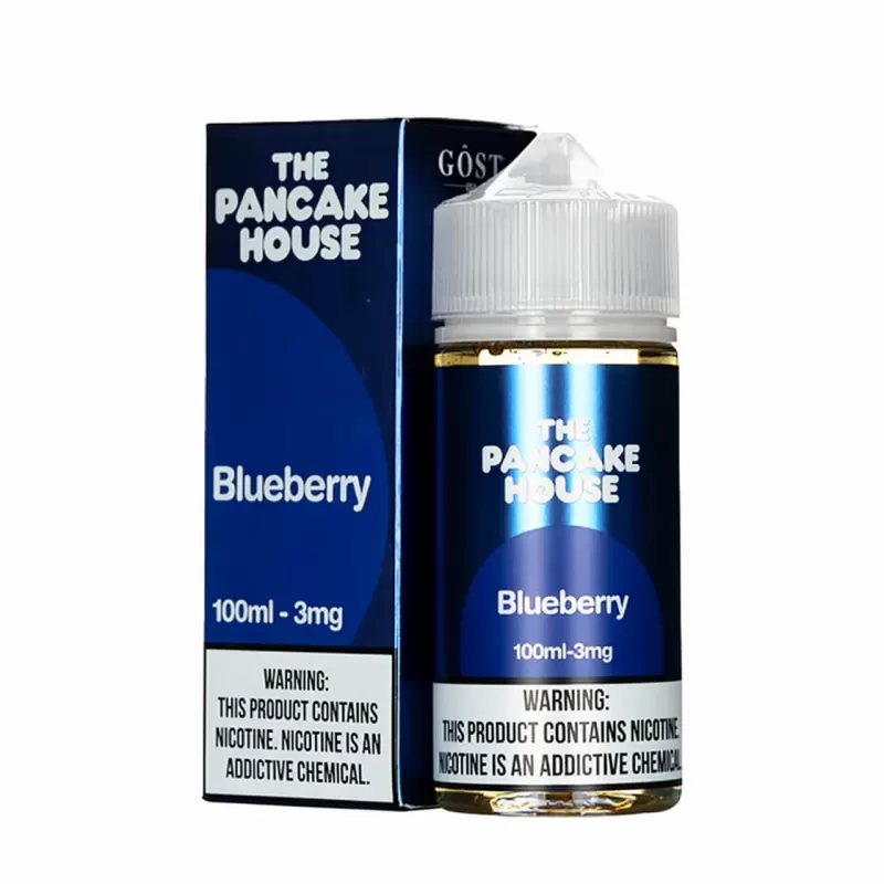 Pancake House E-Liquid – Blueberry – 100ml High VG E-Juice