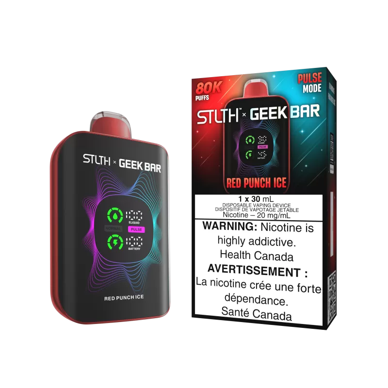 STLTH x GEEK BAR - Red Punch Ice - 20 mg/mL (wholeseller) - Excise ON, 20 mg/mL (wholeseller) - Excise AB