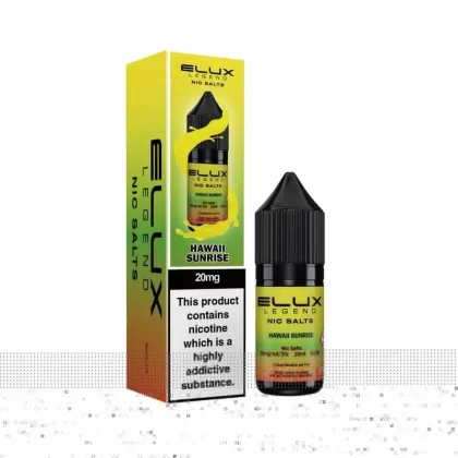 Hawaii Sunrise Nic Salt E-Liquid by Elux Legend - Strength#10mg>20mg