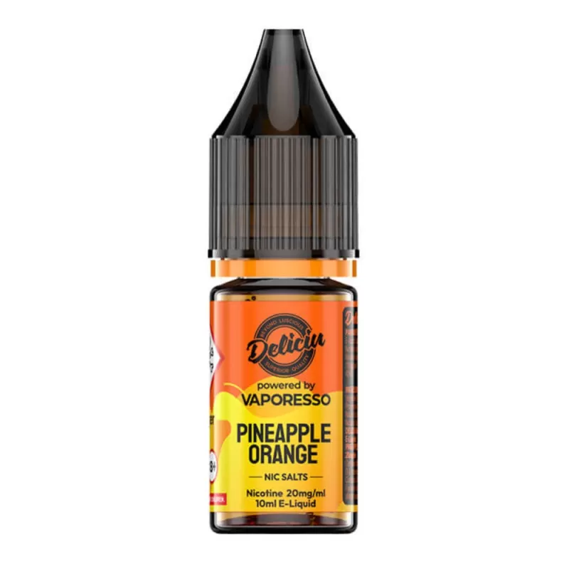 Pineapple Orange Nic Salt E-Liquid by Deliciu (10ml)