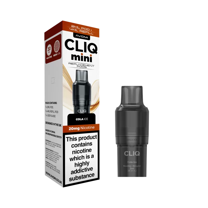 Avomi Cliq Mini Pods - Ecigwizard - Image 3