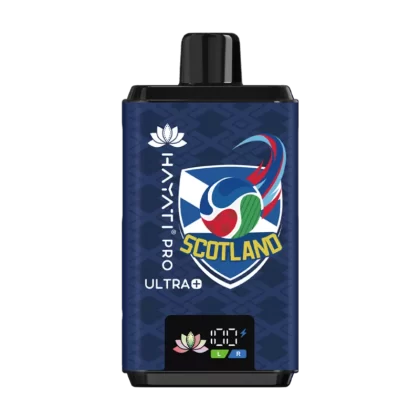 Hayati Pro Ultra+ 25K World Cup Edition - Scotland - Lemon & Lime - Vapeshop Co