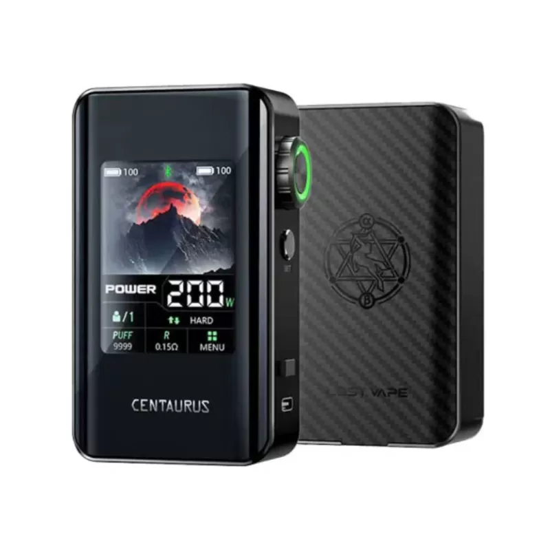 Box Mod Centaurus BT200 – Lost Vape - Black Carbon