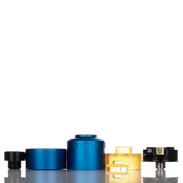 Vaperz Cloud Sith BF 24mm Single Coil RDA (DISCONTINUED) - Satin Blue - Image 2